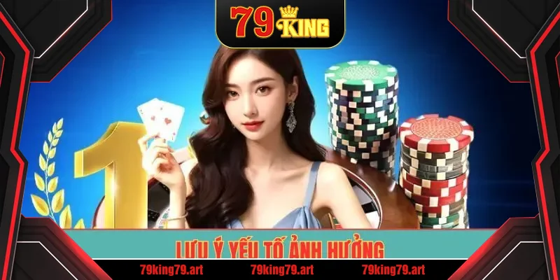 Lưu ý yếu tố ảnh hưởng Lưu ý yếu tố ảnh hưởng