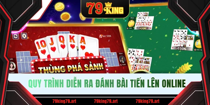 Quy trình diễn ra đánh bài Tiến Lên online Quy trình diễn ra đánh bài Tiến Lên online