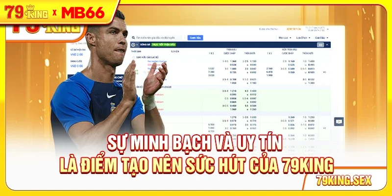 Sự minh bạch và uy tín là điểm tạo nên sức hút của 79King Sự minh bạch và uy tín là điểm tạo nên sức hút của 79King